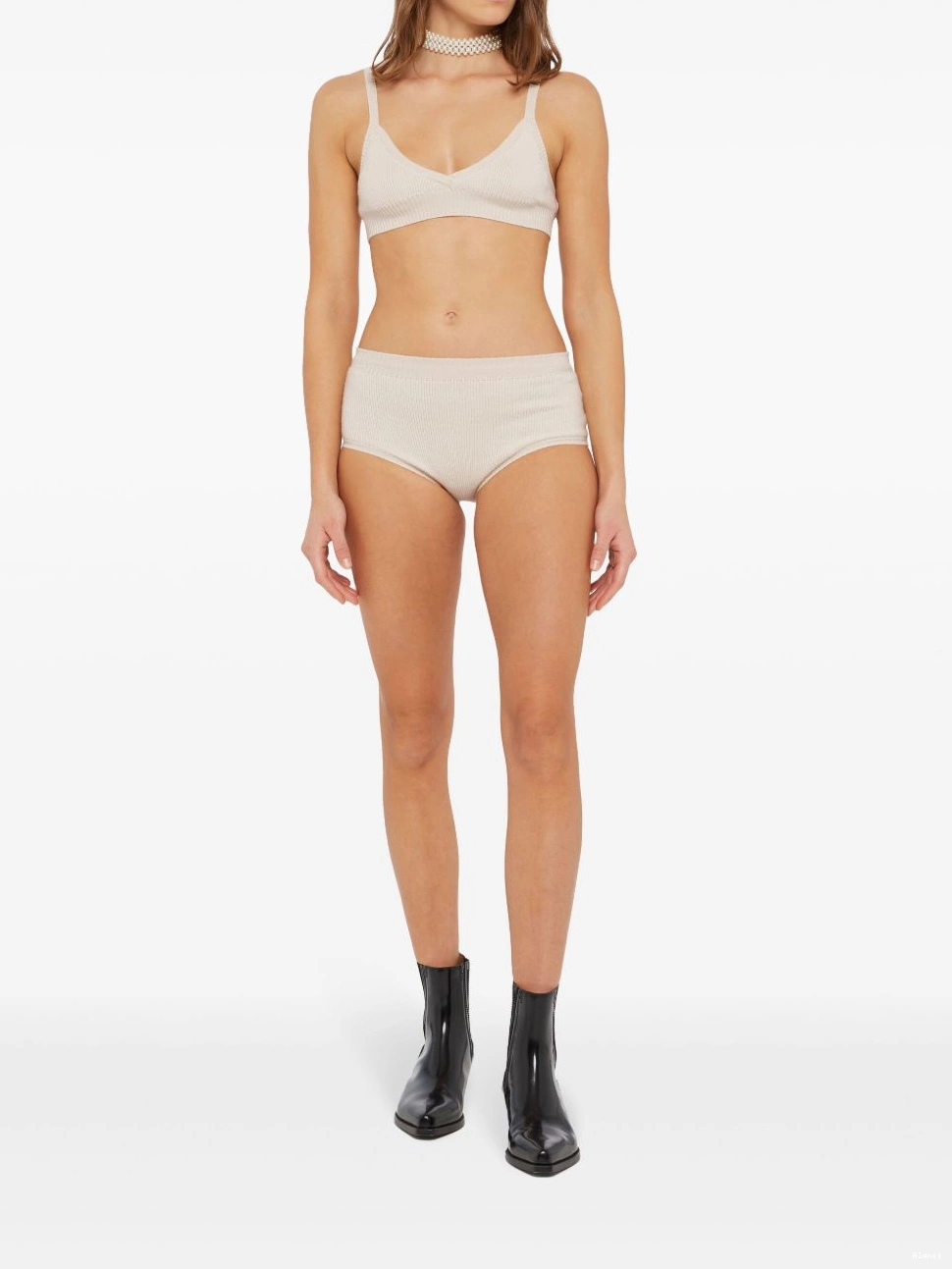 Cheap knitted Alanui shorts high-waisted Women 0709